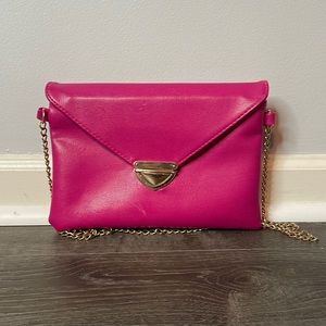 Magenta handbag
